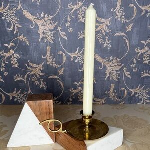 Vintage Estate Brass Chamberstick